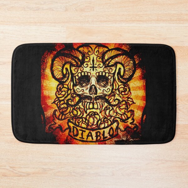 Item preview, El Diablo Sugar Skull designed and sold by ShayneoftheDead.