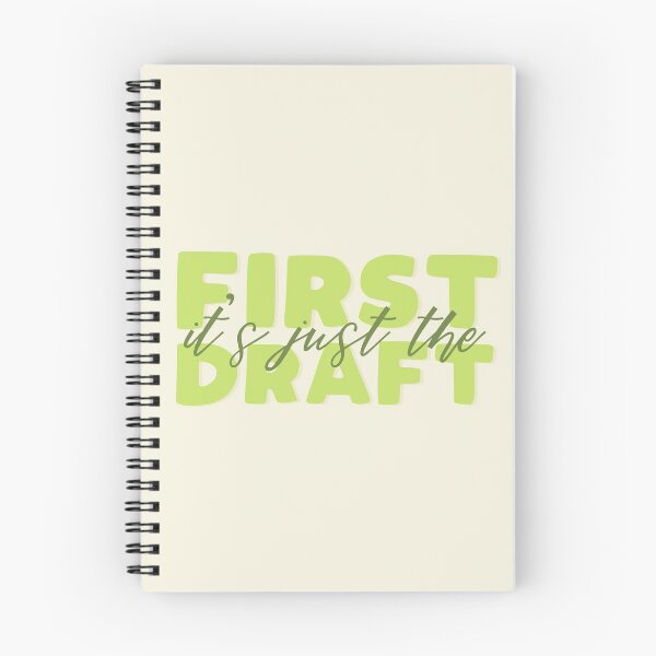 Item preview, It's just the first draft designed and sold by thisgalknows.