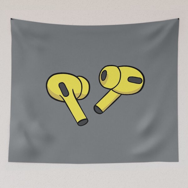 Item preview, AirPods Pro - Yellow designed and sold by MOREDANKMEMES.