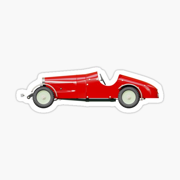 Mercedes-Benz Car Toy (left side) Sticker