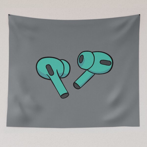 Item preview, AirPods Pro - Teal designed and sold by MOREDANKMEMES.