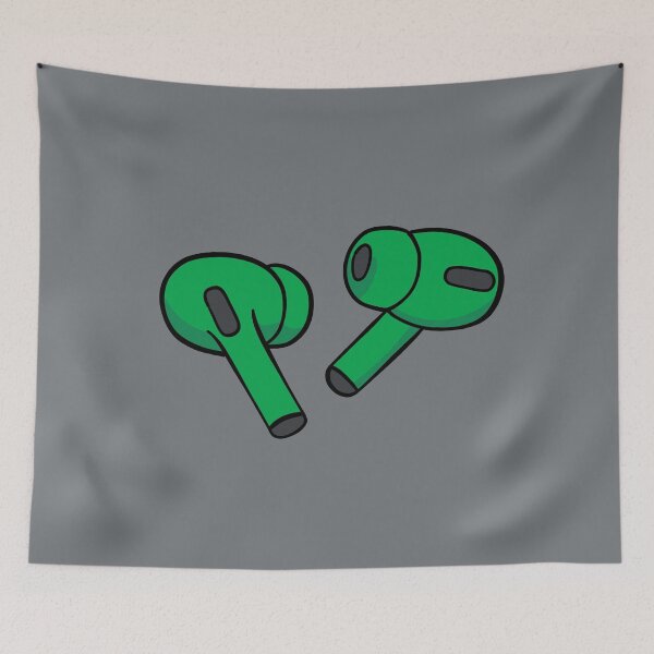 Item preview, AirPods Pro - Green designed and sold by MOREDANKMEMES.