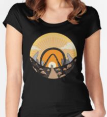 Vault Hunter Sunset Fitted Scoop T-Shirt