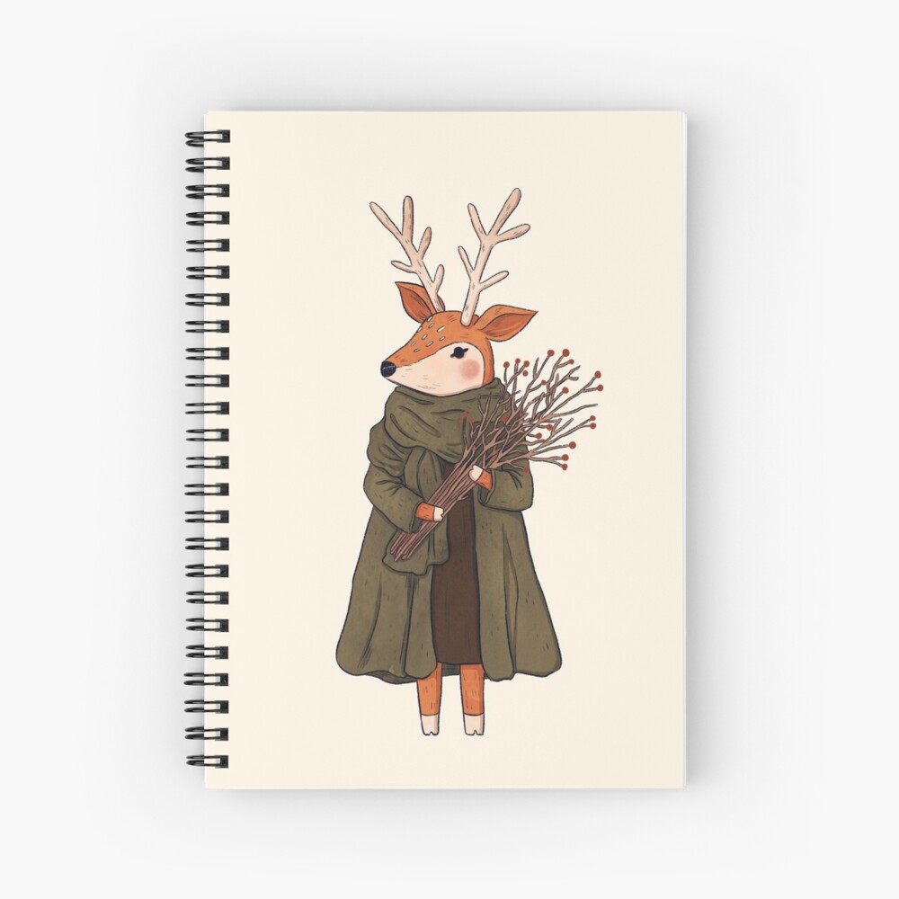Deer - Collector  Spiral Notebook