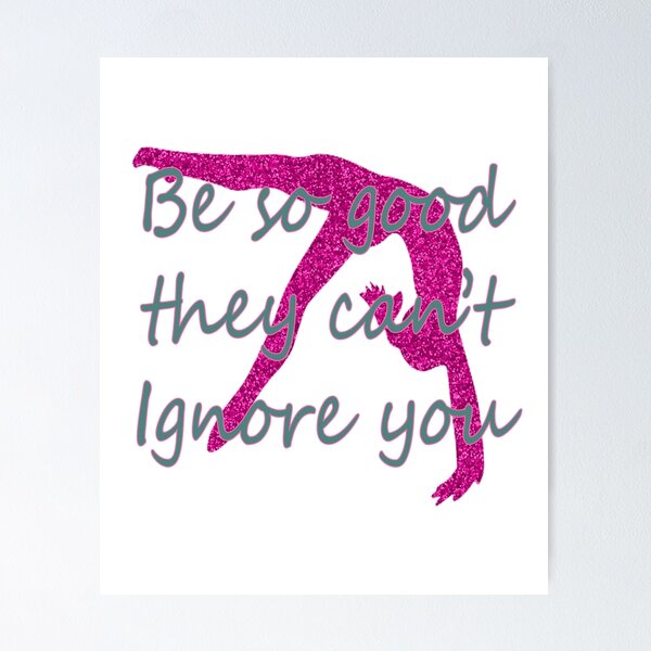 Item preview, Be so Good Gym on white designed and sold by LGamble12345.