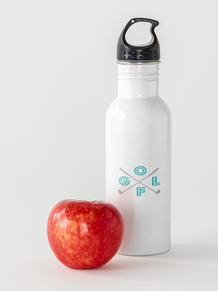 Alternate view of Funny Golf four letter word Gift Design Water Bottle