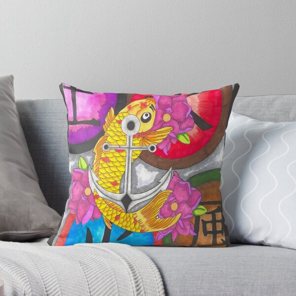 Item preview, hand drawn kio fish designed and sold by Joshua Bredbenner.