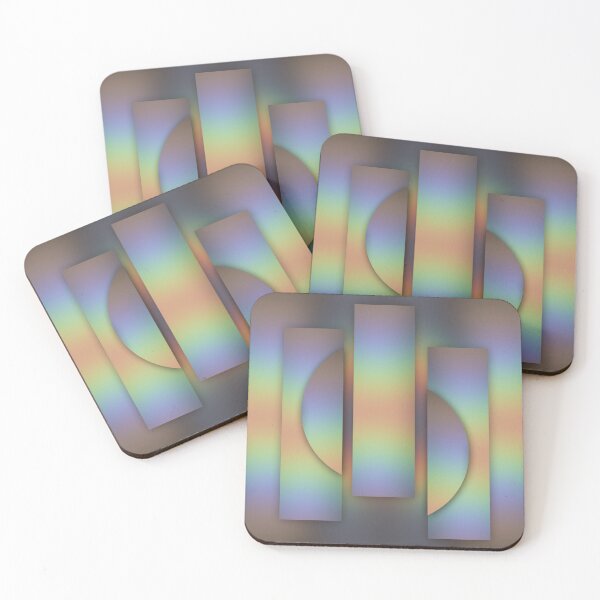 Item preview, Rainbow geometric abstract designed and sold by walstraasart.