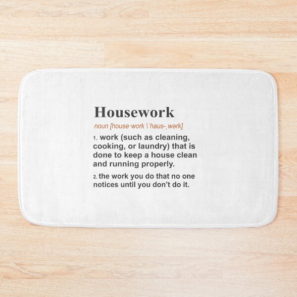Item preview, Funny Housework Funny Gift Definition on light designed and sold by LGamble12345.
