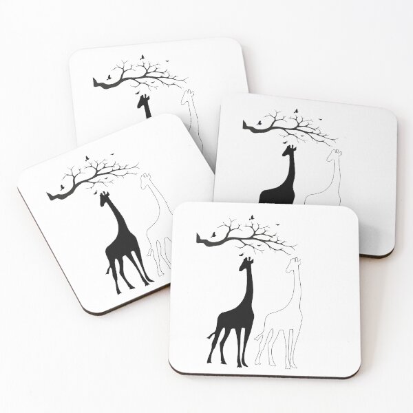 Item preview, Giraffe Under a Tree designed and sold by IamWAR.