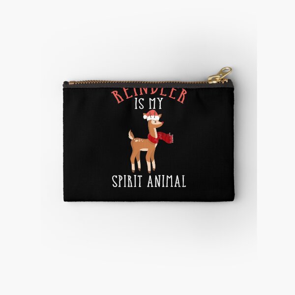 Item preview, Funny Reindeer Is My Spirit Animal Christmas  T-Shirt designed and sold by Nerd Digs.