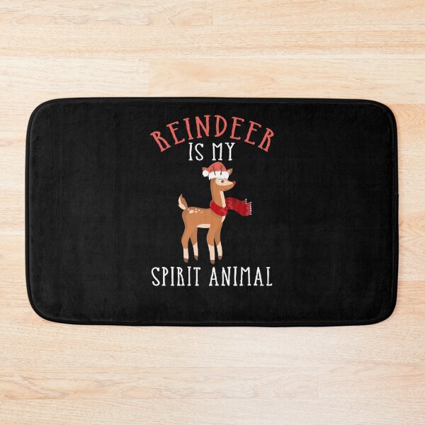 Item preview, Funny Reindeer Is My Spirit Animal Christmas  T-Shirt designed and sold by Nerd Digs.