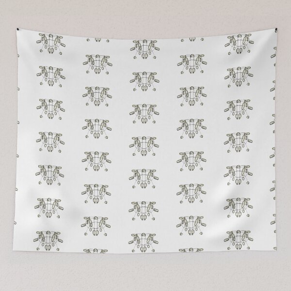 Item preview, Symmetrical Ornament "Figurative Drawings" designed and sold by Istvan Ocztos.