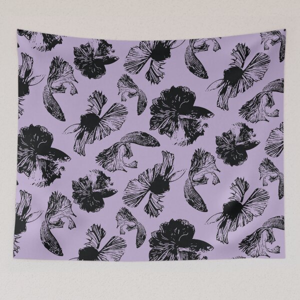 Item preview, BetaFish Lavender designed and sold by Beth Thompson.