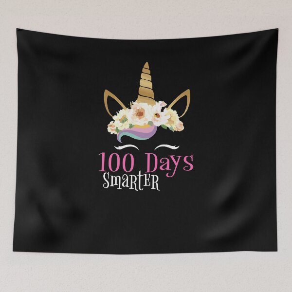 Item preview,  Unicorn 100 Day Shirt designed and sold by Nerd Digs.