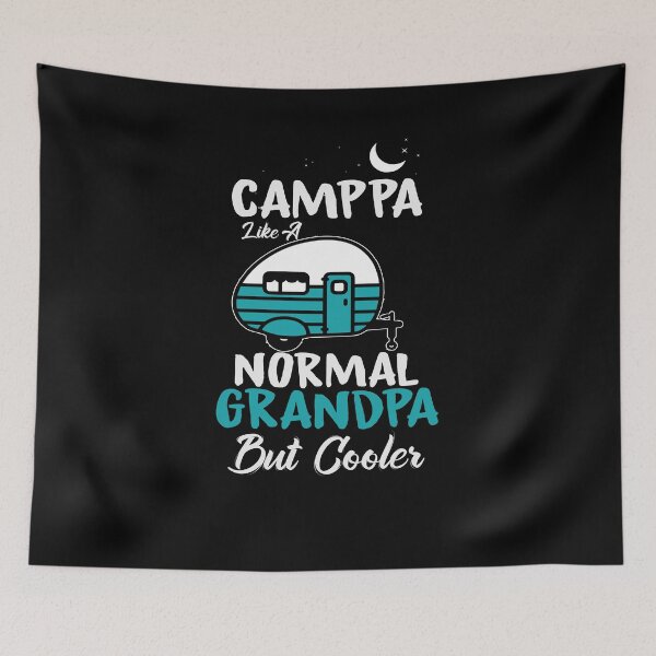 Item preview, Funny Camppa Like A Normal Grandpa But Cooler T-Shirt designed and sold by Nerd Digs.