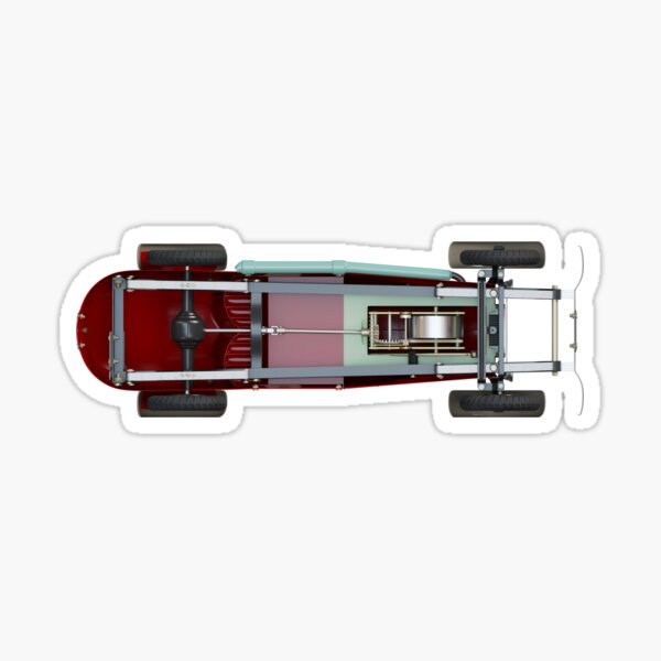 Mercedes-Benz Car Toy (bottom) Sticker