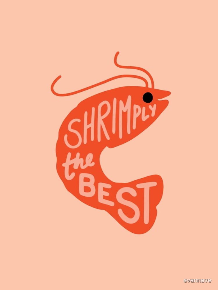 Thumbnail 4 von 4, iPhone-Hülle, Shrimps sind die Besten designt und verkauft von evannave.