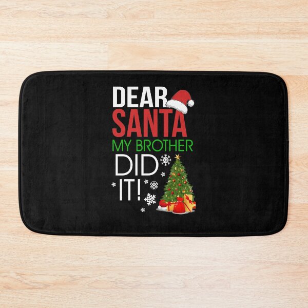 Item preview, Christmas Family Dear Santa My Brother Did It T-Shirt designed and sold by Nerd Digs.