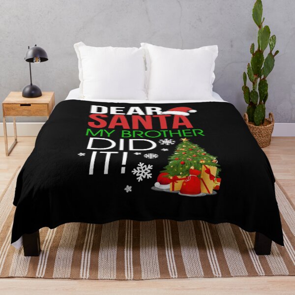 Item preview, Christmas Family Dear Santa My Brother Did It T-Shirt designed and sold by Nerd Digs.