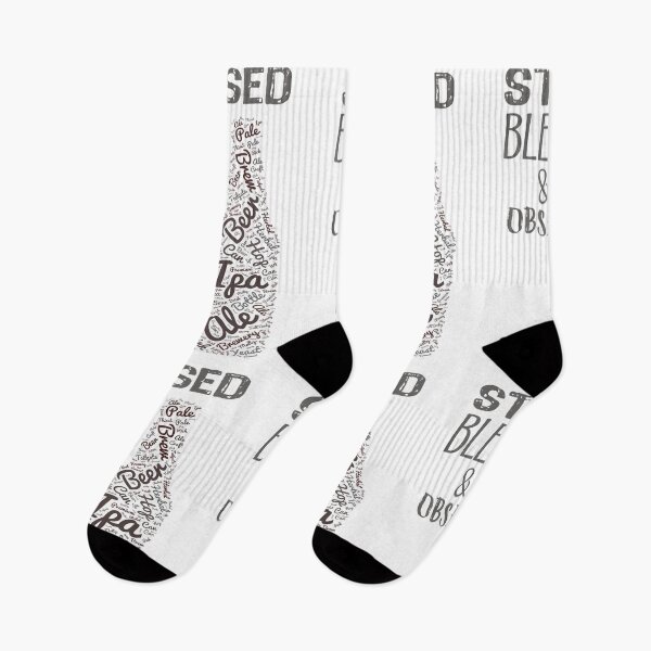 Item preview, Funny Stressed blessed beer obsessed craft beer lover designed and sold by LGamble12345.