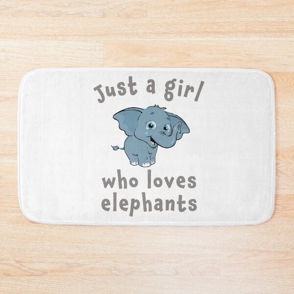 Item preview, Just a girl loves Elephants gift design designed and sold by LGamble12345.