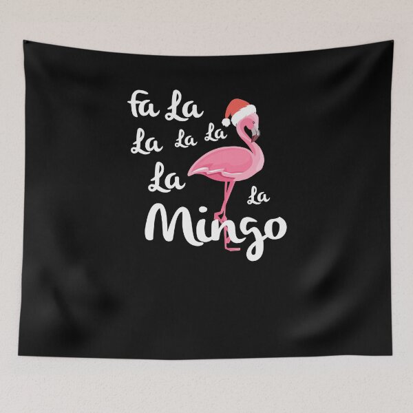 Item preview, Fa La La Mingo Cute Flamingo Christmas Amazing T-Shirt designed and sold by Nerd Digs.