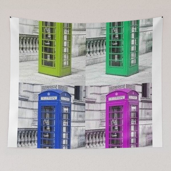 Item preview, Colour pop British phone box designed and sold by lfmdesigns.