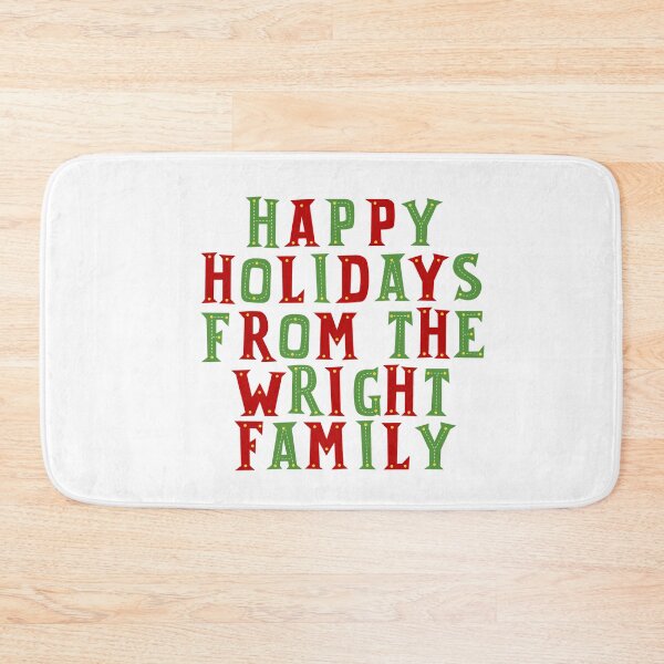 Item preview, Happy holidays from the Wright family designed and sold by Urosek.