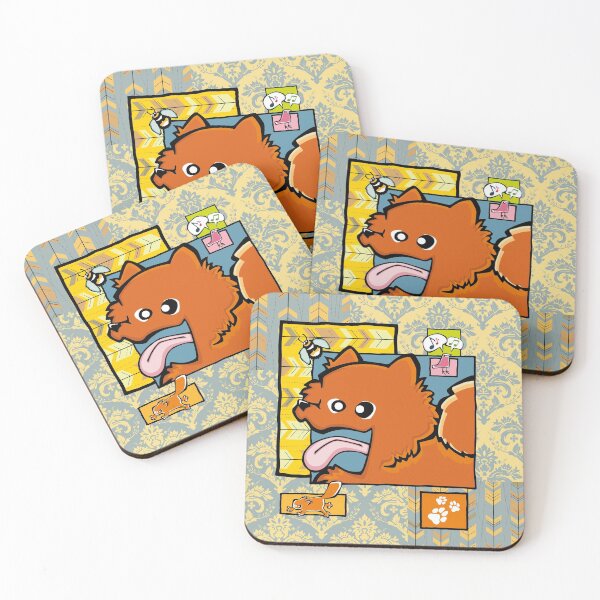 Item preview, Pomeranian - Orange (Collage) designed and sold by TheChicken.
