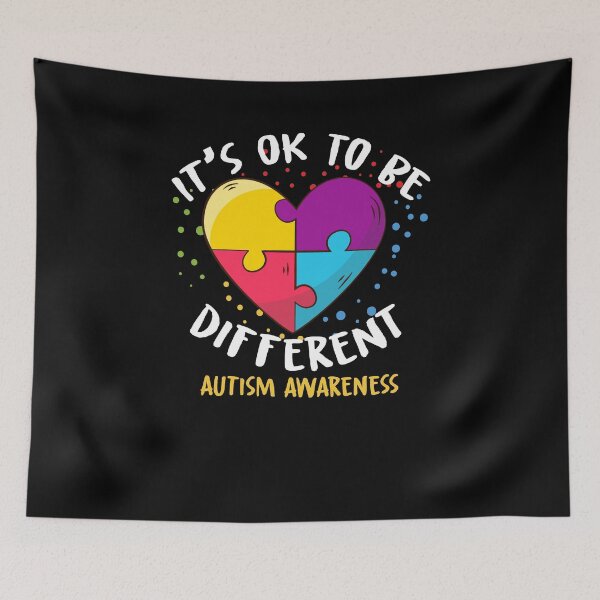 Item preview, Autism Awareness It's Ok to be different T-Shirt designed and sold by Nerd Digs.