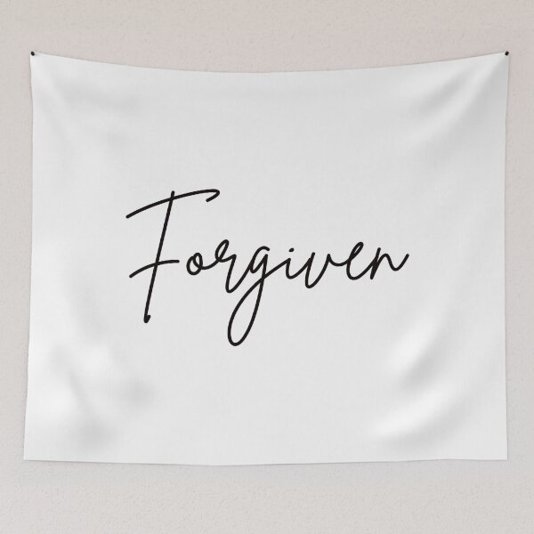 Item preview, Forgiven,Christian Saying, Christian Quote designed and sold by ChristianLife.
