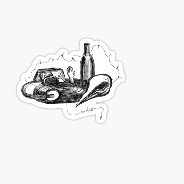 Station Still Life Sticker