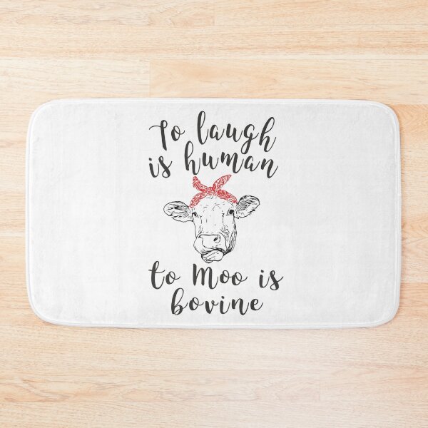 Item preview, Funny to laugh is human cows design designed and sold by LGamble12345.