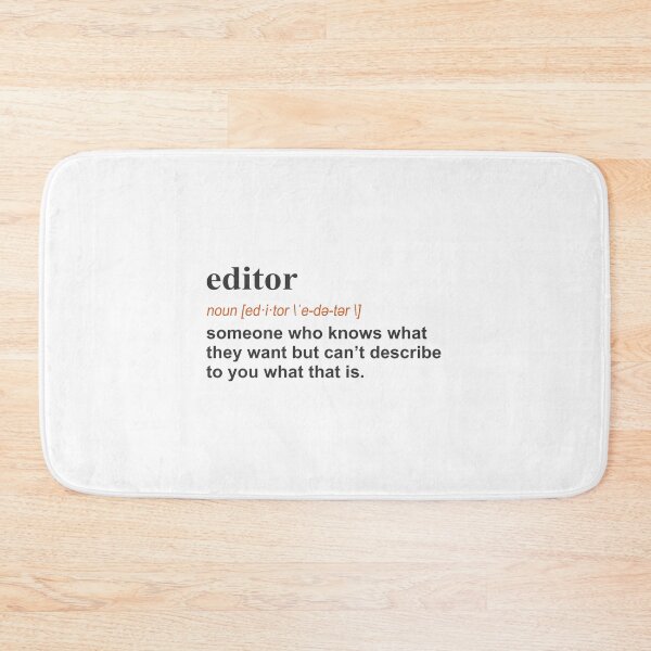 Item preview, Funny editor Funny Gift Definition on light designed and sold by LGamble12345.