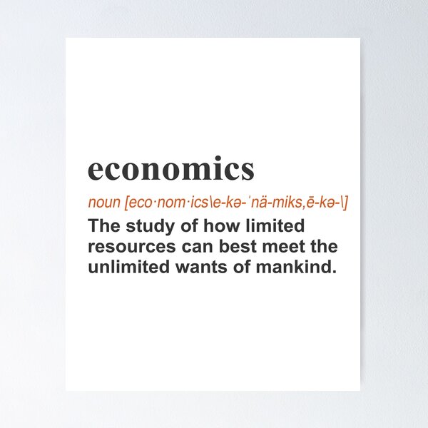 Item preview, Funny economics Funny Gift Definition on light designed and sold by LGamble12345.