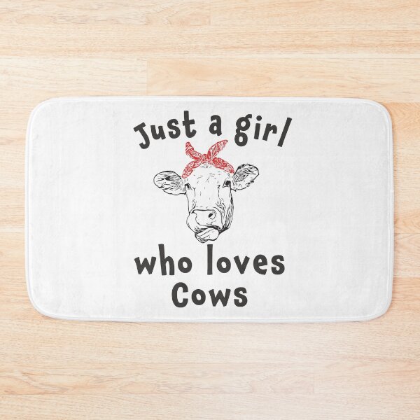 Item preview, Funny Just a girl who loves cows farmer gift designed and sold by LGamble12345.