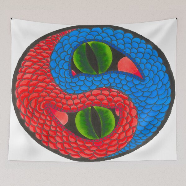 Item preview, Yin Yang Dragon designed and sold by Joshua Bredbenner.