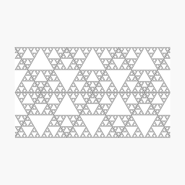 Item preview, Sierpinski fractal triangle designed and sold by NemJames.