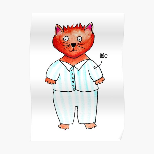 Cats Pajamas Posters Redbubble