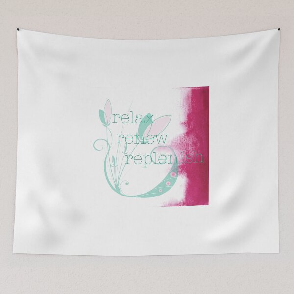 Item preview, Relax Renew Replenish designed and sold by GrimalkinStudio.
