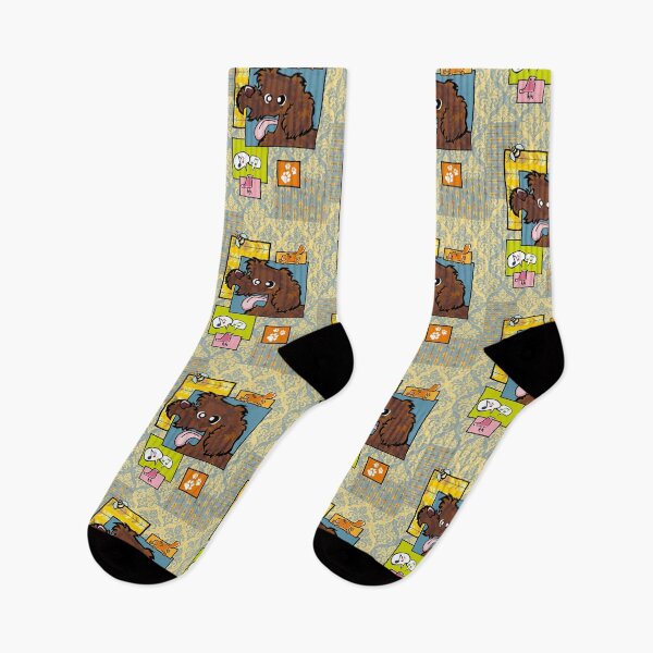 Item preview, Labradoodle - Chocolate (Collage) designed and sold by TheChicken.