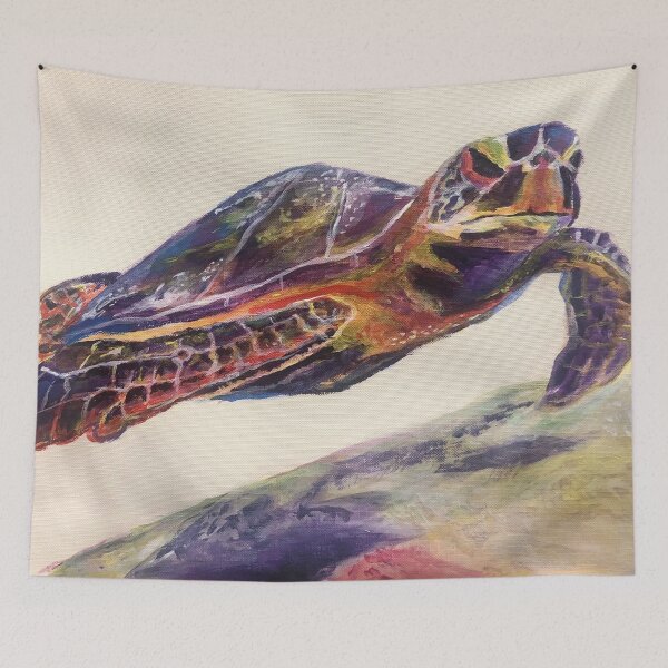 Item preview, Sea Turtle - On Island Time designed and sold by Marieshellyart.