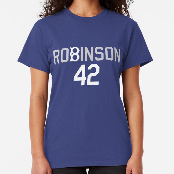Jackie Robinson - 42 - Brooklyn Dodgers Classic T-Shirt