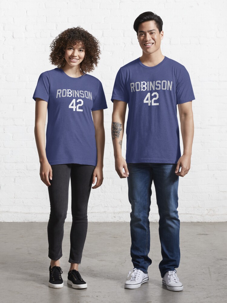 Jackie Robinson - 42 - Brooklyn Dodgers  Essential T-Shirt for Sale by  BronxBomberHQ