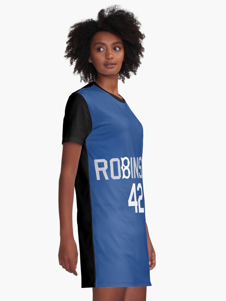Jackie Robinson - 42 - Brooklyn Dodgers  Graphic T-Shirt Dress for Sale by  BronxBomberHQ