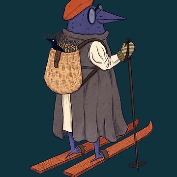 Artwork thumbnail, Koo and Gully - Skiing by hwainio