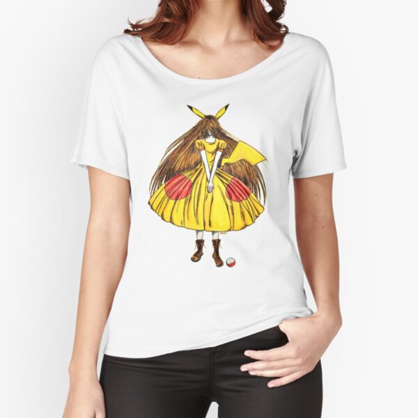 Lady Pikachu Relaxed Fit T-Shirt
