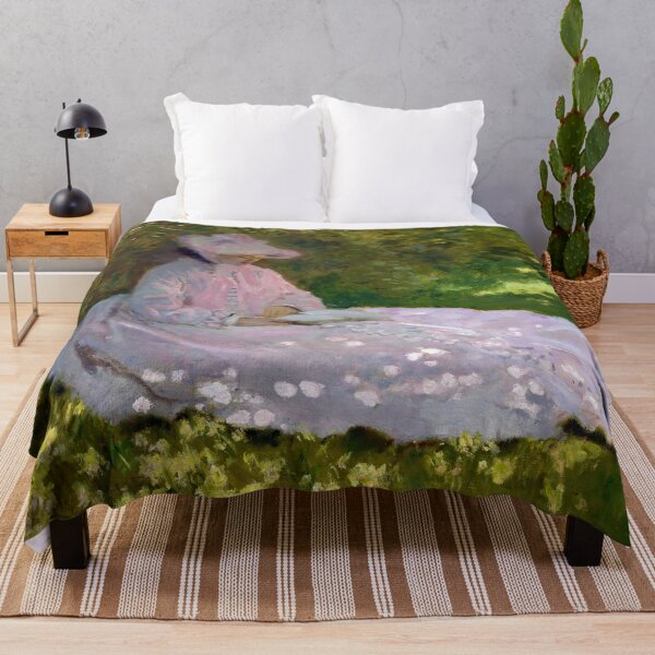 Item preview, Springtime by Claude Monet (1872) designed and sold by allhistory.