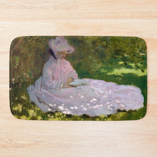 Item preview, Springtime by Claude Monet (1872) designed and sold by allhistory.